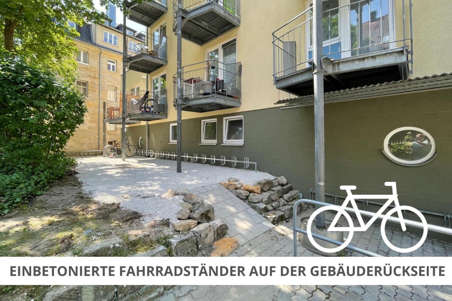 Apartment Wahnfried No4 - Zentral Wohnen Mit Kueche Und Duschbad, Parkplatz, 300M Zur Fussgaengerzone Bayreuth Extérieur photo